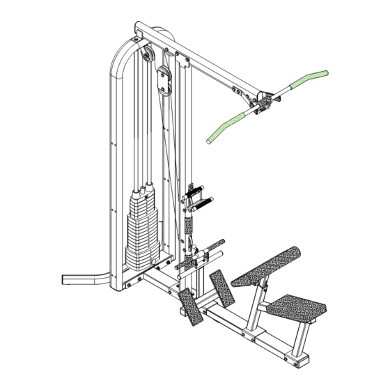 Inflight Fitness Multi-Lat/Arm Assembly Instructions Manual