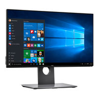 Dell UltraSharp U2417H Quick Setup Manual