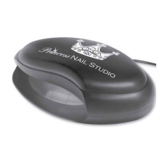 Princess Nail Studio NS225-2F86 Instruction Manual