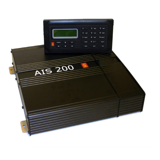 Konsberg AIS 200 Manuals