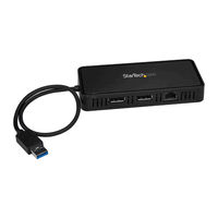 StarTech.com USBA2DPGB Manual