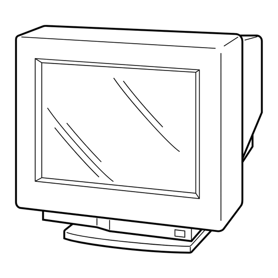 Sony TRINITRON CPD-520GS Service Manual