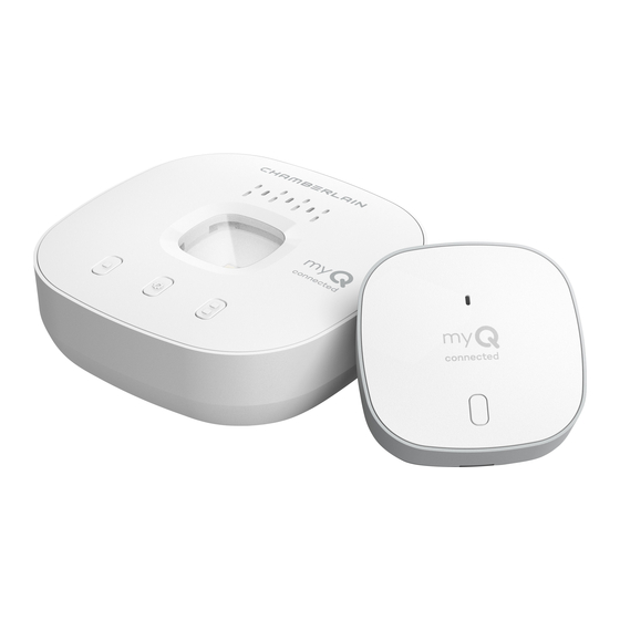 Chamberlain SMART GARAGE CONTROL Quick Start Manual