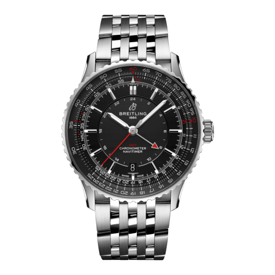 Breitling NAVITIMER AUTOMATIC GMT 41 Instructions For Use Manual