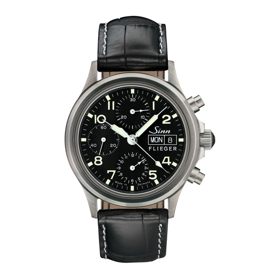 Sinn 356 SA PILOT UTC User Manual