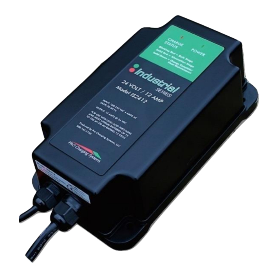 Pro Charging Systems IS1220 Safety, Installation And Operating Instructions