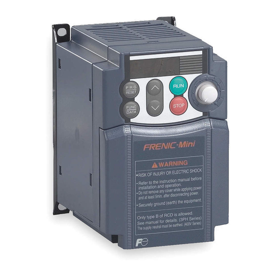 Fuji Electric FRNF12C1S-2U Instruction Manual