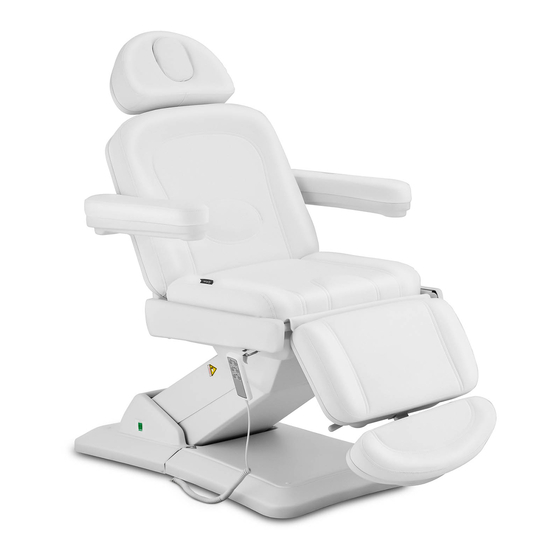 User Manuals: physa LATINA WHITE Beauty Bed