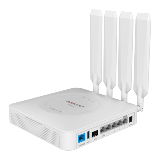 Fortinet FortiExtender 511F Quick Start Manual