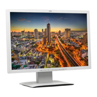 Fujitsu B24W-6 LED Quick Start Manual