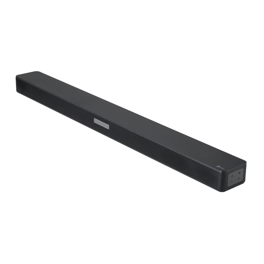 LG SK5 - Wireless Sound Bar Simple Manual