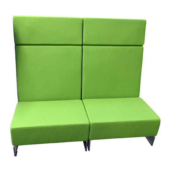 VS Lounge HiBack Series Assembly Instructions Manual