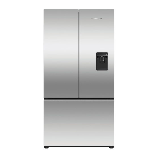 Fisher & Paykel RF540ANUX5 Manual