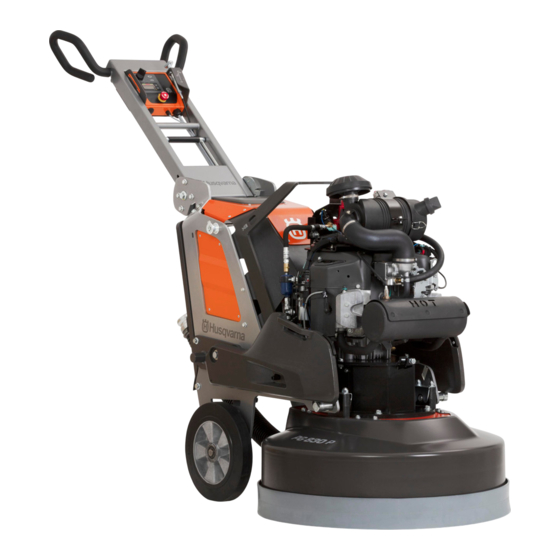 Husqvarna PG 830 Propane Operator's Manual
