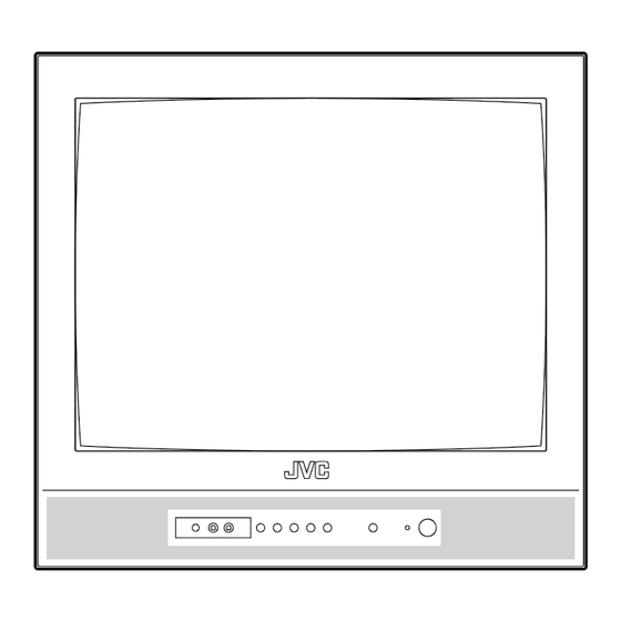 User Manuals: JVC AV-21TG16 CRT Television