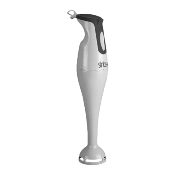 Sinbo SHB 3028 Instruction Manual