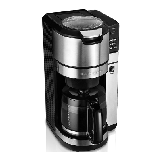 Hamilton Beach 45500 Grind Coffee Maker Manuals