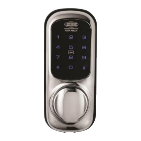 Assa Abloy LSC 001T-1K1CPDP Manual