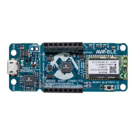 Microchip Technology AVR-BLE Hardware User's Manual