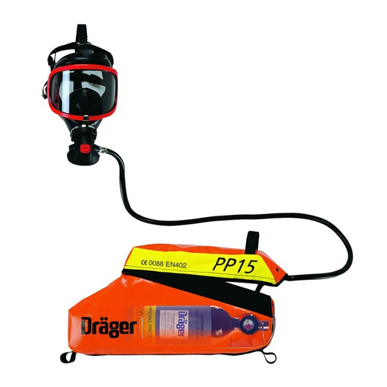 Dräger saver PP Series Instructions For Use