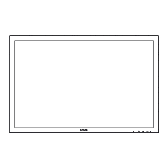 Barco MDPW-476 Specifications