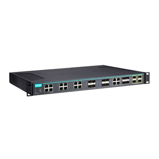 Moxa Technologies ICS-G7828A-T Series Quick Installation Manual