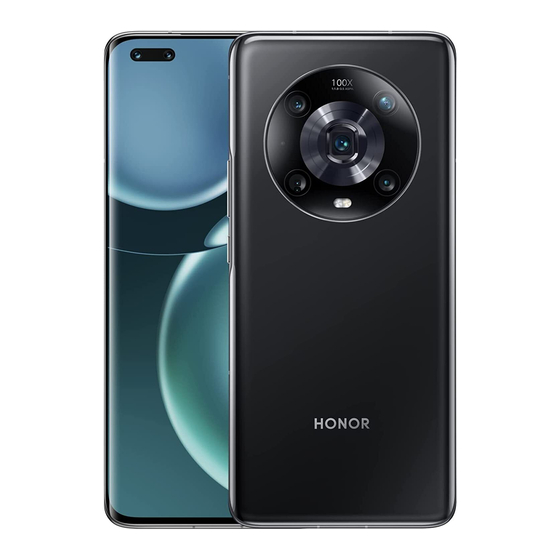 honor Magic4 Pro Quick Start Manual