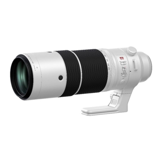 FujiFilm XF150-600mmF5.6-8 R LM OIS WR Owner's Manual