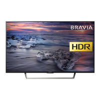 Sony Bravia KDL-32RE4 Series Operating Instructions Manual