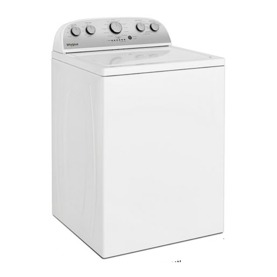 Whirlpool WTW4855HW Quick Start Manual