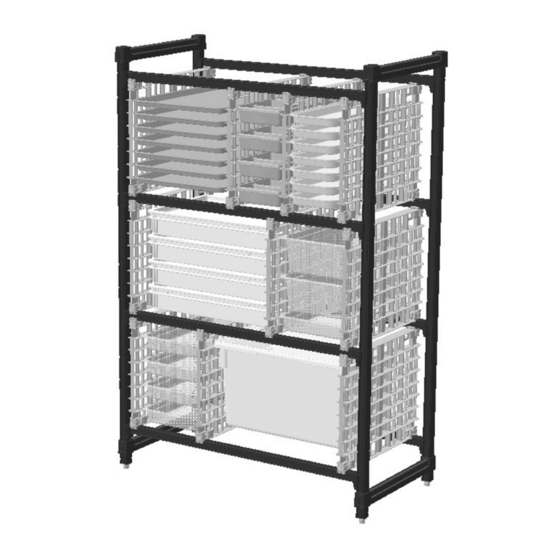 Cambro Camshelving Universal Storage Rack Assembly Installation Manual