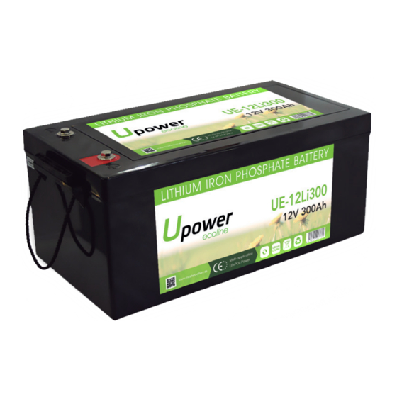 UPOWER Ecoline UE-12Li300 Manual