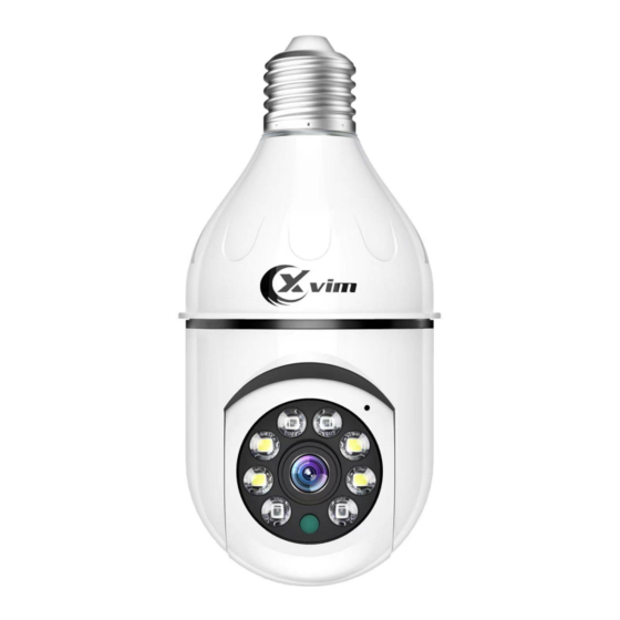 XVIM N1010 Light Bulb Camera Manuals