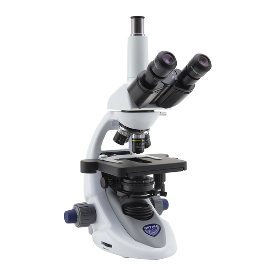 Optika Italy B-290 Series Instruction Manual