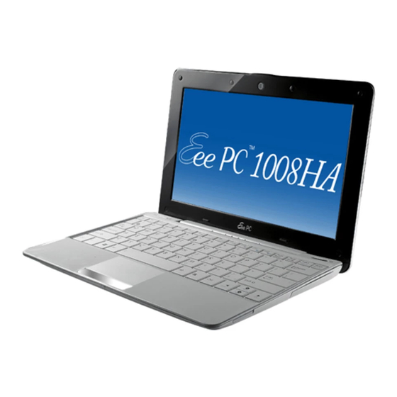 Asus Eee PC 1008HA User Manual