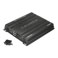 Crunch GROUND POUNDER GPX800.2 User Manual