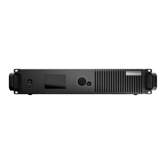 NovaStar SP60 Pro Manuals