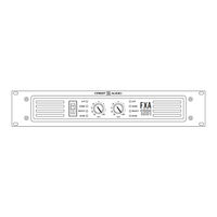 CREST AUDIO FXA1201 Specifications