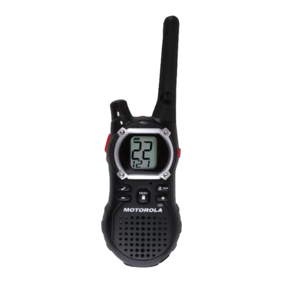 Motorola TALKABOUT EM1000 series User Manual