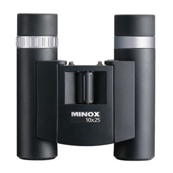 Minox BD 8 x 24 BR Instructions Manual