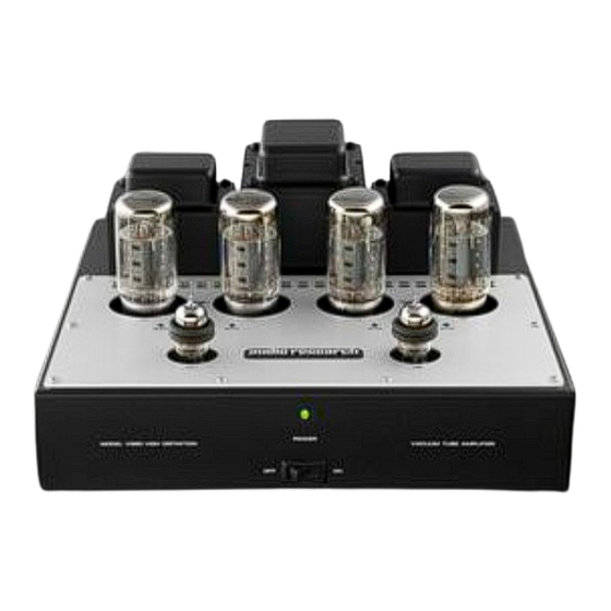 Audio Research VS60 Owner's Manual