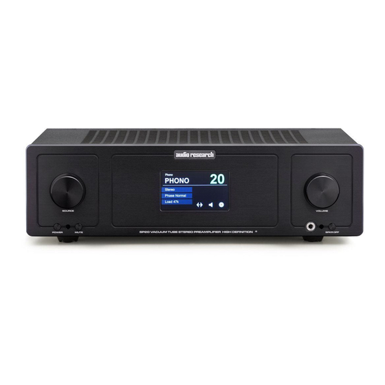 Acoustic Research SP20 series User Manual