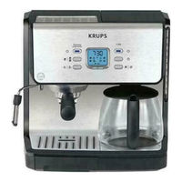 Krups ESPRESSO XP2070 Instructions For Use Manual