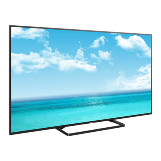 Panasonic Viera TC-40AS520U Manuals