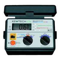 Kewtech KT61 Instruction Manual