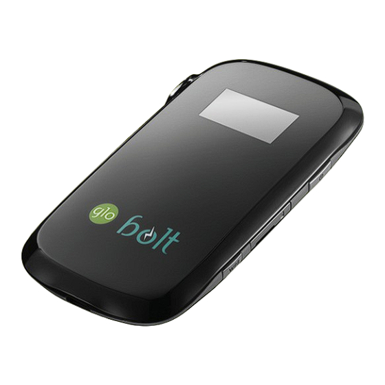 Zte Glo Bolt MF60 User Manual