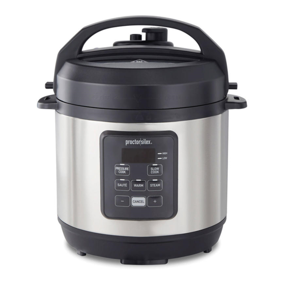 Proctor-Silex 3 Quart Simplicity Manual