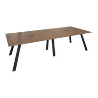 Vari Executive Conference Table 4'x10' Manual