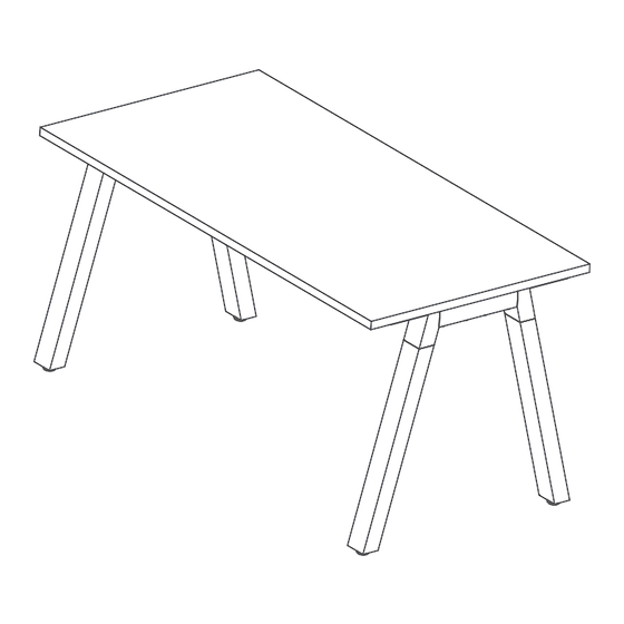 Epic Office Furniture Plantation Single Sided Desk Assembly Instructions Manual