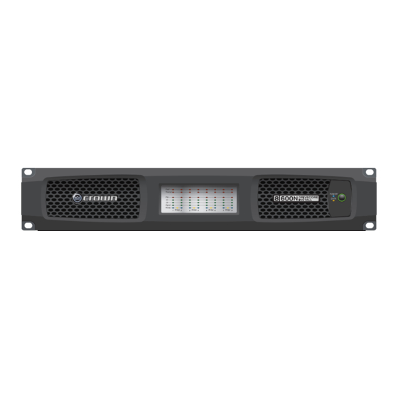 Crown DCi 2|300N Operation Manual